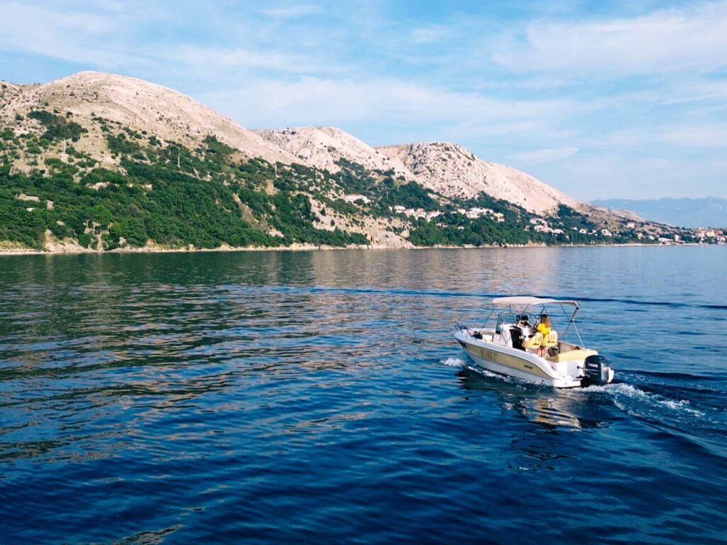 Sessa Key Largo 22 Deck boat for rent in Punat, Krk, Croatia